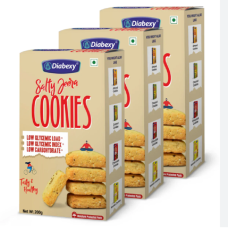 Pack of 3 Diabexy Jeera Cookies Salted